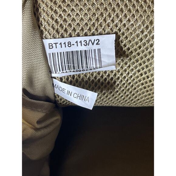 Bob Timberlake Briefcase/Messenger Bag Leather & Canvas - Picture 8 of 8